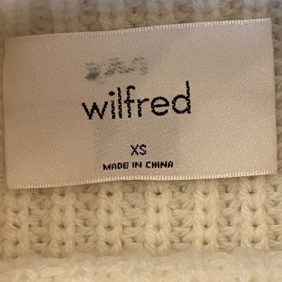 ARITZIA Wilfred Montpellier Turtleneck Ivory XS - Picture 13 of 13
